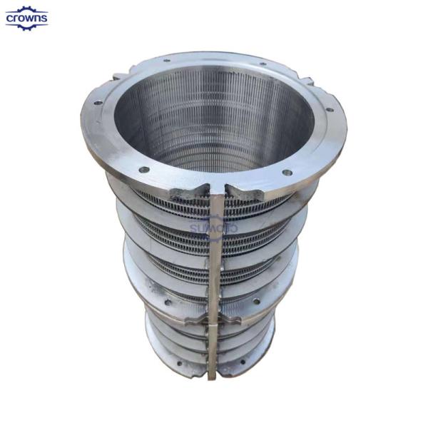 Buy cheap Fast Delivery Stainless Steel 304 316 Johnson Water Well Casing Screen Mesh Pipe Filter Wedge Wire Screen Filter from wholesalers