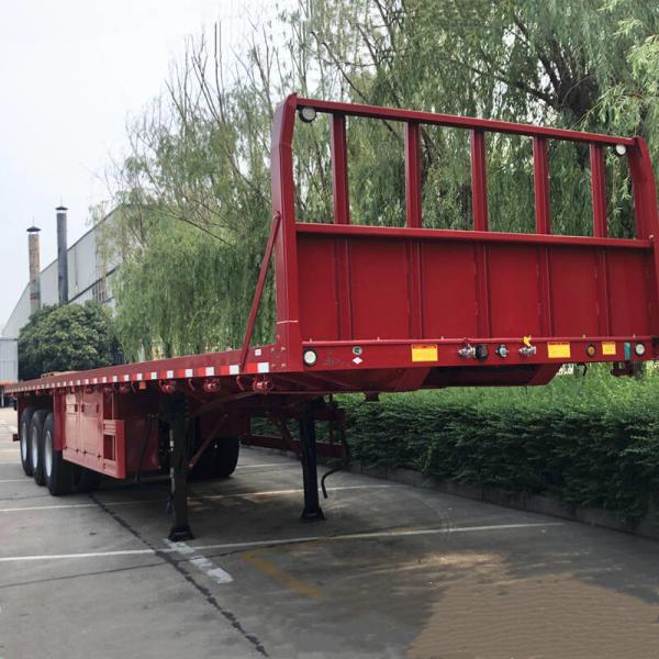 Buy cheap 3 FUWA Axle Premium Steel Trailer Flatbed Iso Tank Chassis from wholesalers