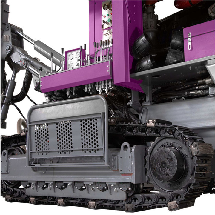 Integrated DTH Drilling Rig Mining Equipment Blast Hole 30m Depth Crawler Hydraulic Drilling Machine