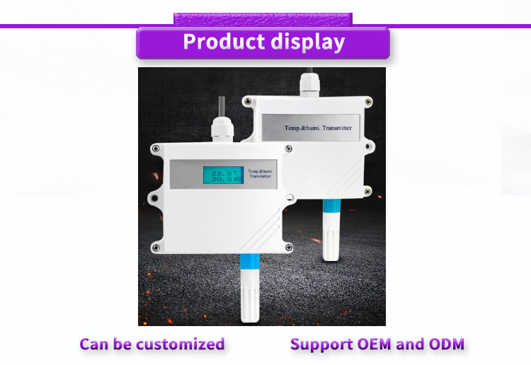 UNIVO UBWH-W Series Wall Mounted Controller for Temperature and Humidity Measurement