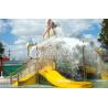 Buy cheap Crocodile Type Children Fun Play Fiberglass Water Slides for Spray Park Equipment from wholesalers