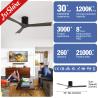 Buy cheap 52 inches Wooden Blade Ceiling Fan With DC Motor Remote Control High Speed from wholesalers
