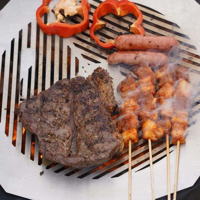 Support Holiday Selection Steel Fire Pit Smoke Free For All Season