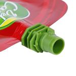 Food Grade Customized Plastic stand up plastic bag spout Top Beverage Bags drink