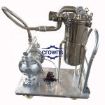 Industrial-grade Stainless Steel Bag Filter Housing Pressure Rating 2-10bar