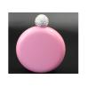 Buy cheap Spray Paint Round Hip Flask Gift Wine Pot 5 Oz Western Style For Adult from wholesalers