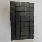 NdFeB rare earth magnet high performance shape square black epoxy coating strong