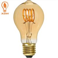 Buy cheap Amber Spiral LED Filament Bulb E26 E27 B22 Vintage Edison Light Bulbs Nipple 2W product