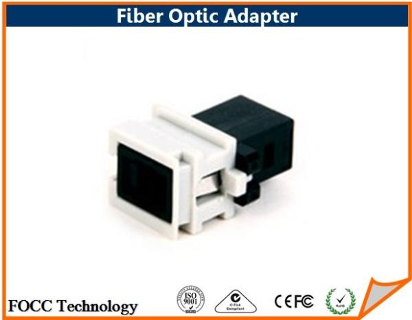Buy cheap MTRJ to MTRJ Fiber Optic Adapter Polymer Housing SC Footprint In Network from wholesalers