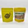 Buy cheap Customized Print Zipper Packaging Pouch Yellow Stand Up Bags With Tear Notch from wholesalers
