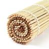 Buy cheap Natural Color Bamboo Sushi Rolling Mat 24cmx24cm / 27cmx27cm from wholesalers
