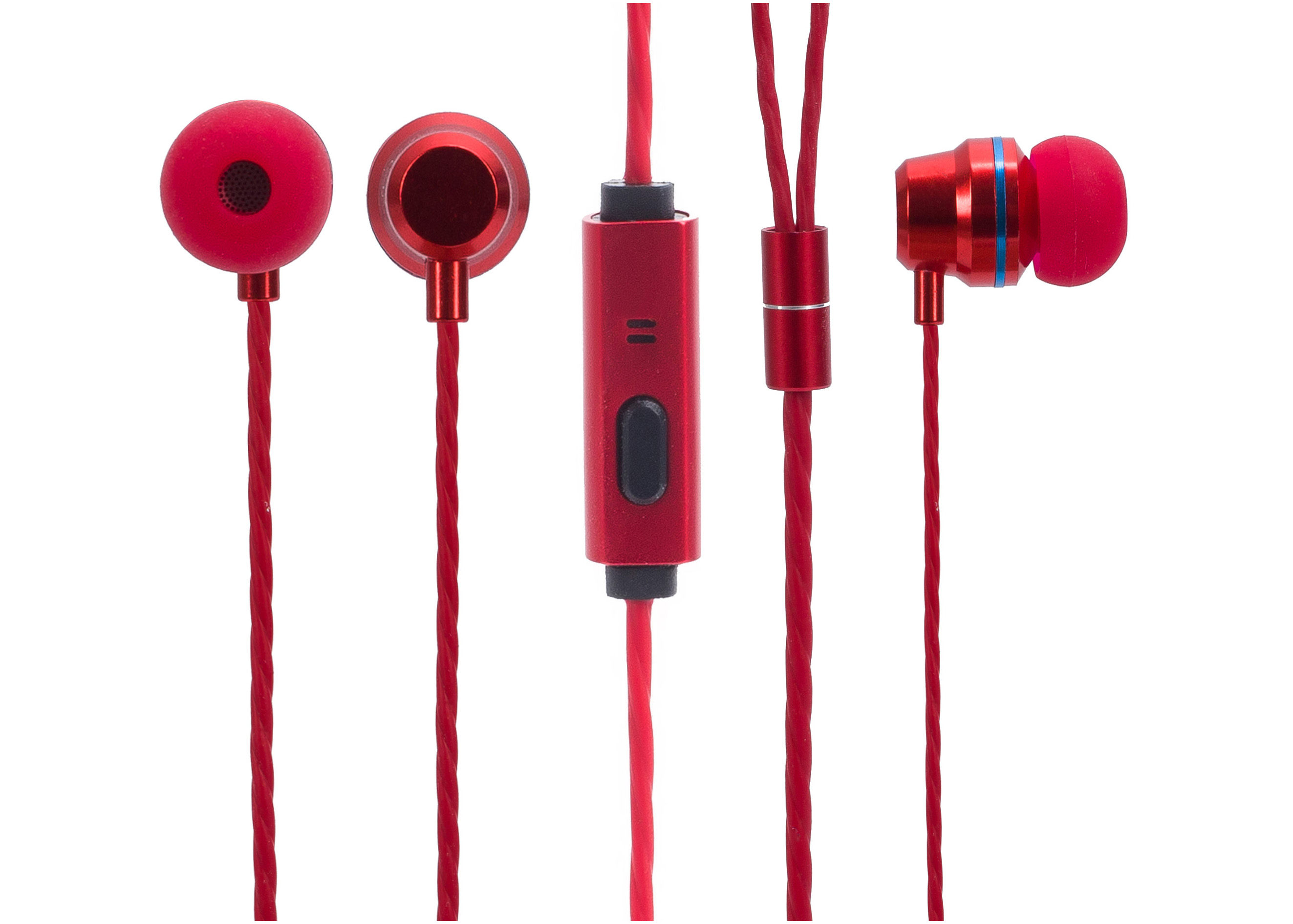 HZD1807E cell phone accessories wired earphone Voice principle moving coil 6u speaker with 3.5mm plug and long line