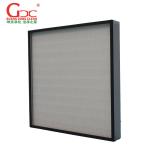 HEPA H14 Cleanroom Air Filter Glass Fiber Bag With Aluminum Frame