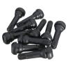 Buy cheap Stable Tubeless Car Tyre Valve 5 Cm Total Length With Black Chrome Caps from wholesalers