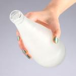 Frosted 300ml 500ml Long Neck Wine Glass Bottle for Spirits Rum OEM/ODM