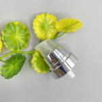 Liquid Foundation Cream Pump Dispenser 304H Spring 0.3ml Dosage 24/410 Silver
