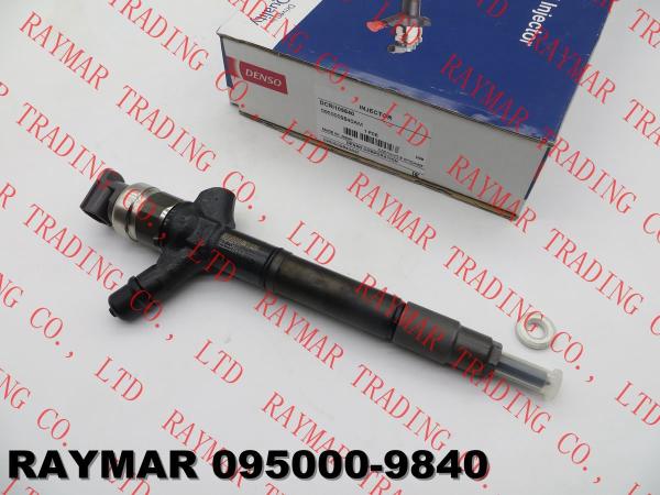 Buy cheap DENSO Genuine common rail fuel injector 095000-9840 for TOYOTA Land Cruiser 200 V8 1VD-FTV 23670-51070, 23670-59055 from wholesalers