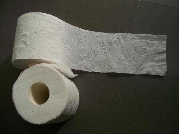 Buy cheap 15 ~18gsm white Bathroom Biodegradable Toilet Tissue OF virgin wood pulp from wholesalers
