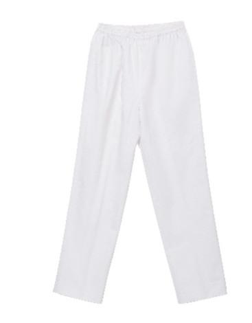 Buy cheap 155 GSM Plain Woven Unisex Nurse White Pants Medical Uniform Anti-bacteria Wrinkle-free from wholesalers