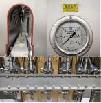 Semi Automatic Beer Can Filling Machine , Sus304 Can Filling Equipment For