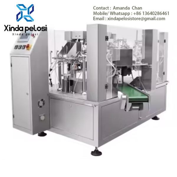Automatic Long Life Food Grade Thick Liquid Paste Filling Packing Machine For