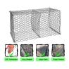 Buy cheap 6x2x0.5m 8x10cm Galvanized Gabion Basket 2.7mm from wholesalers