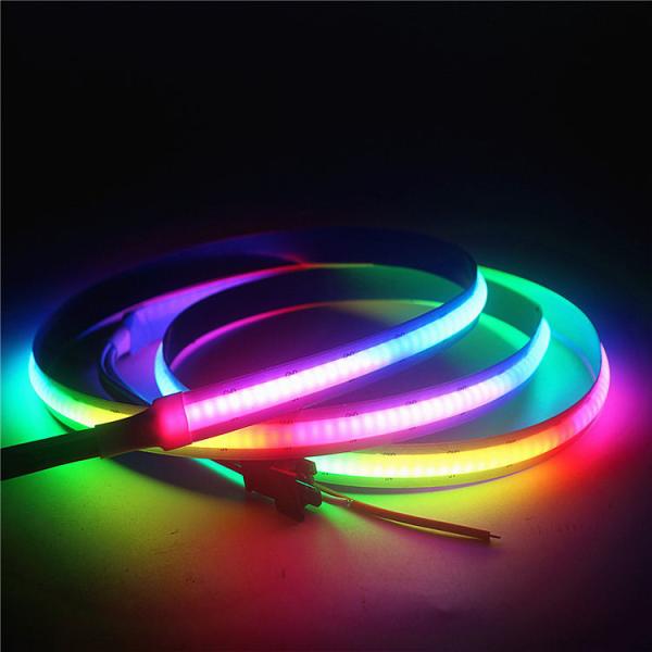Buy cheap RGB Cob Smart LED Mood Light Strip No Dots Full Color Light Strip 630LEDs/M from wholesalers