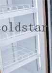 Customized Supermarket Upright Freezer For Frozen Food Display
