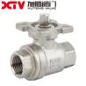 Buy cheap Xtv 2PC High Platform/Manual Stainless Steel Ball Valve for GB Standard PN1.0-32.0MPa from wholesalers