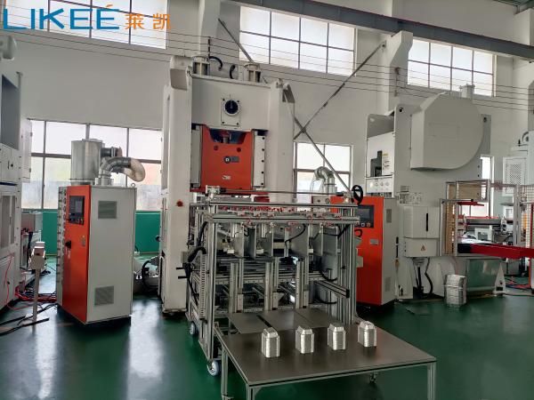 1-5 Cavities Capacity Electric Aluminum Foil Container Making Machine 380V 50HZ