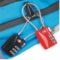 Buy cheap cable TSA zinc alloy number lock product