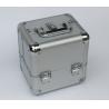 Buy cheap Large Space Silver Aluminium Makeup Box , Durable Lockable Makeup Case from wholesalers
