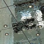 Ripple Stainless Steel Panels Rose Gold Mirror Finish For Facade Wall Cladding