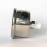 Buy cheap 1.5" 10 bar Back Mount Manometer Black Dial Hydraulic Pump All Stainless Steel Pressure Gauge from wholesalers