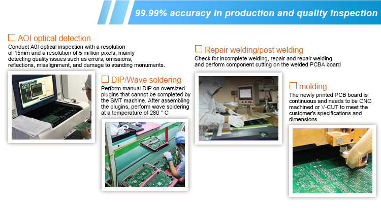 SMT factory Certified Custom Software Development for PCBA