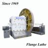 Buy cheap Two Chucks Flange Steel Lathe Machine Stable Running Strong Rigidity from wholesalers