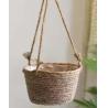 Buy cheap Handicraft Natural Seagrass Storage Basket With Handle ECO Friendly Kids Toy Clothes Baskets Storage Home Decoractions from wholesalers