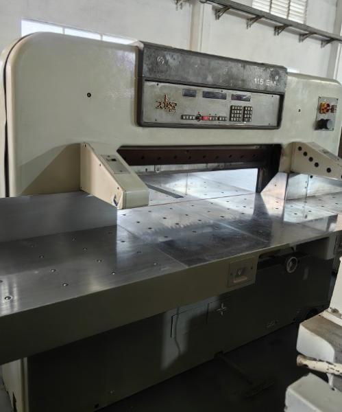 115 CM Automatic Hydraulic Guillotine Paper Cutter Computerized 380v for Paper