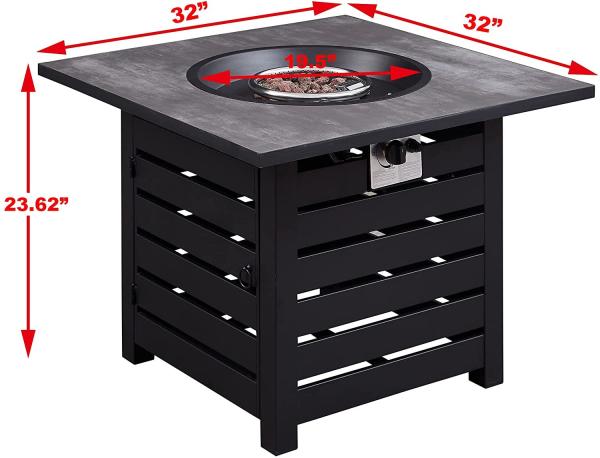 Buy cheap 32'' Outdoor Natural Gas Firepit from wholesalers