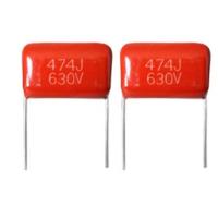 Buy cheap Durable 0.47uF Metallised Polyester Capacitors , Anticorrosive Poly Film product