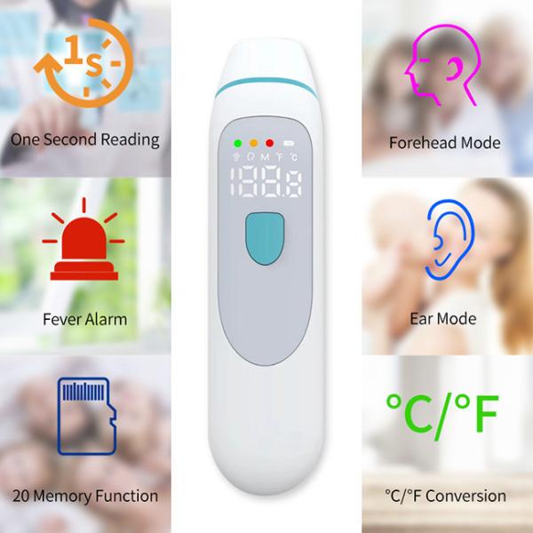 Buy cheap Adult Forehead LED FDA Non Contact IR Thermometer from wholesalers
