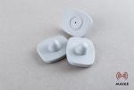 Grey Color EAS Hard Tag , Anti Theft Clothing Tags 42 * 38 Mm Dimension