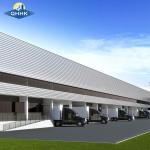 Waterproof Fireproof Prefabricated Modular Steel Building Warehouse