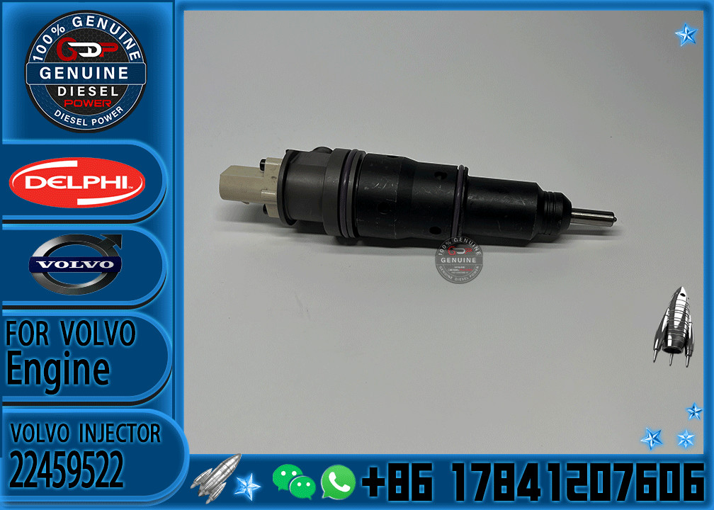 Common Rail Fuel injector 22459522 7422459522 22569105 7422569105 85020361 BEBJ1F11201