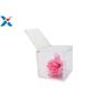 Buy cheap Wedding Candy Acrylic Packaging Box Mini 2 Inch Clear Acrylic Cube Box With Lid from wholesalers