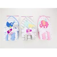 Buy cheap Lightweight Stretchy Baby Swaddle Blankets 80% Cotton 20% Polyester Low Cadium product