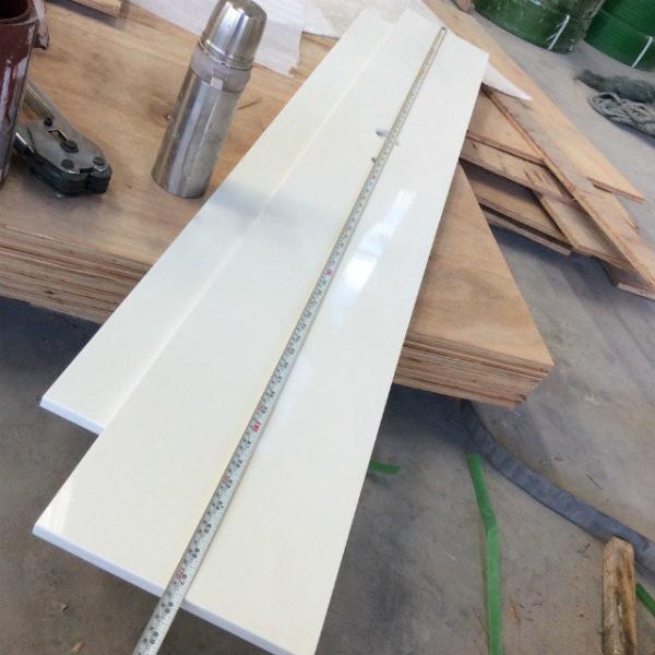 Buy cheap Fine Grain White Quartz Kitchen Countertops Marble Look Kitchen Worktops from wholesalers