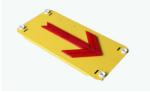Waterproof Red Lamp 3kg LED Arrow Board