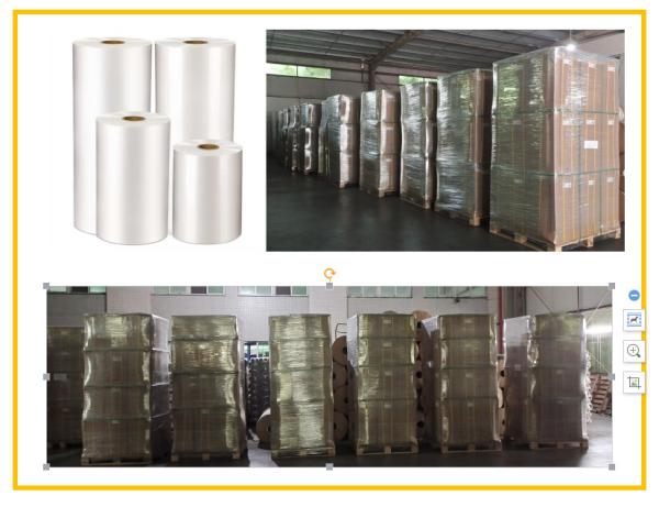Buy cheap Strong Adhesiveness BOPP Hot Press Film For Offset Printing Photos from wholesalers