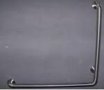 White / Yellow Color Toilet Cubicle Hardware Nylon Safety Handle Non - Barrier